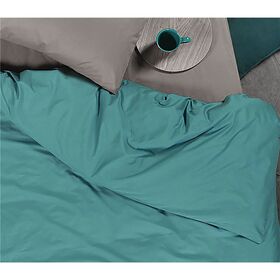Υπέρδιπλη Παπλωματοθήκη 230x240cm Βαμβάκι nef-nef basic-22/ dusty petrol 029298