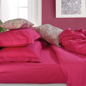 Πάπλωμα σετ 3 τμχ. 220x230cm homeline 1356 Φούξια 100% Βαμβακοσατέν 250tc