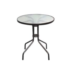 Τραπέζι Μεταλλικό Καφέ d.60cm h.70cm baleno  Ε2400w