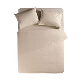 Σεντόνι Υπέρδιπλο Μεμονωμένο 240x270cm Βαμβάκι nef-nef basic/ beige 011709