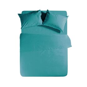 Σεντόνι Υπέρδιπλο Μεμονωμένο 240x270cm Βαμβάκι nef-nef basic/ dusty petrol 011709