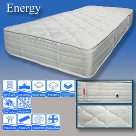 Στρώμα Ύπνου Διπλό Ορθοπεδικό sleepdream energy 140x200x22 cm (πλάτος 131-140 cm)