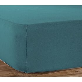 Σεντόνι mονό Με Λάστιχο Μεμονωμένο 100x200+30cm Βαμβάκι nef-nef jersey/ dusty petrol 016711