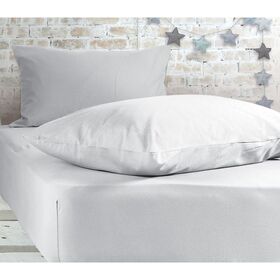 Σεντόνι Διπλό Με Λάστιχο Μεμονωμένο 140x200+30cm Βαμβάκι nef-nef jersey/ white 024429