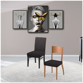 Σετ Ελαστικά Καλύμματα Πολυθρόνας 2τμχ. sb home livingroom collection sabrina/ grey