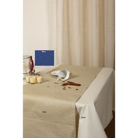 Τραπεζομάντηλο Καρέ 80x80 viopros dinner ideas Ντιάνα - Εκρού