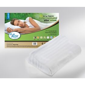 Μαξιλάρι Ύπνου Ορθοπεδικό 42x65x10+8  cm laluna the superior latex contour pillow soft/medium