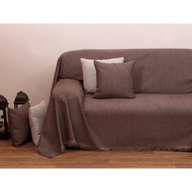 Ριχτάρι Τετραθέσιου Καναπέ 180x320cm viopros chenille throws 2100 Βέγγε