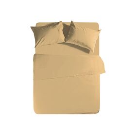 Σεντόνι Υπέρδιπλο Μεμονωμένο 240x270 nef-nef basic/yellow 100% Βαμβάκι Πενιέ 144tc