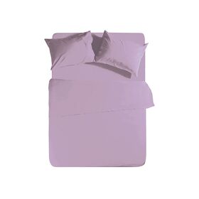 Σεντόνι king size Μεμονωμένο Με Λάστιχο 180x200+35 nef-nef basic/lavender 100% Βαμβάκι Πενιέ 144tc