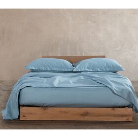 Σεντόνι king size Μεμονωμένο 280x270 nef-nef elements/dusty aqua 100% Πενιέ Βαμβακοσατέν 300tc