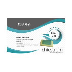 Μαξιλάρι Ύπνου chic strom memory cool gel Μέτριο 40x60cm memory foam