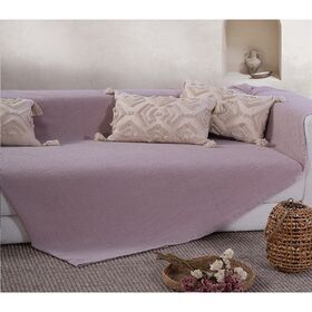 Ριχτάρι Τριθέσιου 180x300 nef-nef betty mauve 100% Βαμβάκι