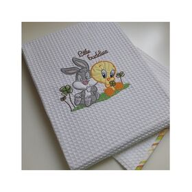 Baby Looney Tunes Des.30 Κουβέρτα Πικέ Κούνιας