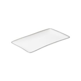 Estia Πιατελα Ορθογωνια Pearl Πορσελανινη 27x16cm White