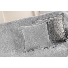 Διακοσμητική Μαξιλαροθήκη Perth Grey 50x50 guy Laroche  37% Cotton-21%polyester-42% Acrylic