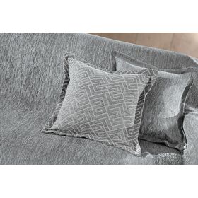 Διακοσμητική Μαξιλαροθηκη Perth Anthracite 50x50 guy Laroche  37% Cotton-21%polyester-42% Acrylic