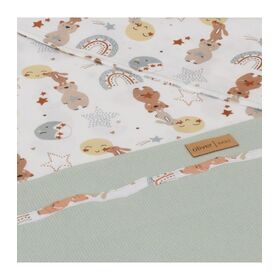 Μαξιλάρι Θηλασμού Διπλής Όψης Design 413 ροζ Oliver Baby