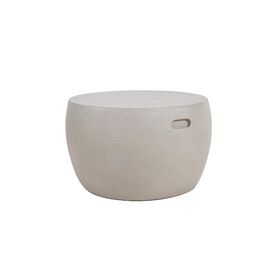 Τραπέζι Καθιστικού Randel Grey Round (60x60x39) Soulworks 0800052