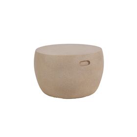 Τραπέζι Καθιστικού Randel Sand Round (60x60x39) Soulworks 0800056