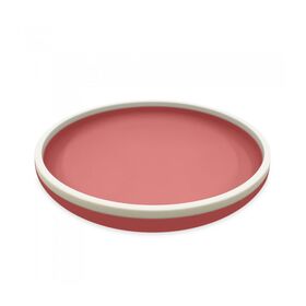 Πιάτο Σιλικόνης 18 cm - ροζ - Smikkels