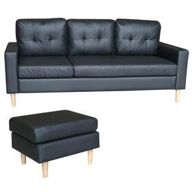Liana s Black pvc Γωνια 185χ126εκ.