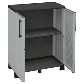 Ντουλαπα Πλαστ. Ιταλιας Διφυλλη/1 Ραφι 68x37x90εκ.