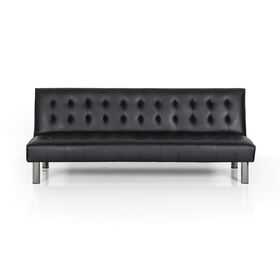 State Black pu Καναπες-Κρεβατι 180x79εκ.