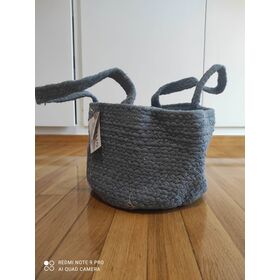 Top Καλαθι Αποθηκευσης Χρωμα Γκρι 25*15εκ.