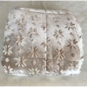 ΚΟΥΒΕΡΤΟΠΑΠΛΩΜΑ ΗΜΙΔΙΠΛΟ 180X240 ADAM HOME (500) BEIGE