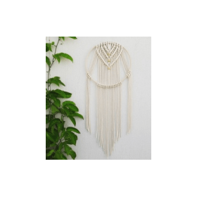 Macrame Διακοσμητικο(star) Επιτοιχιο φ30 εκ. * 66 εκ.