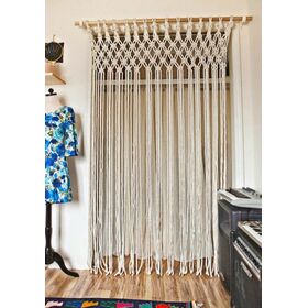 Κουρτινα (Rain 140) Macrame Διαστασεισ.140*230εκ. Υικο.100%βαμβακι