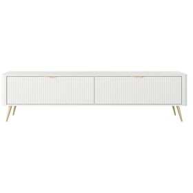 Έπιπλο Τηλεόρασης Lante Λευκό 200x51x38cm