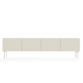 Έπιπλο Τηλεόρασης Muti Λευκό Kazmir 195x51x39cm