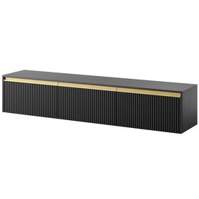 Κρεμαστό Έπιπλο Τηλεόρασης Royal Ανθρακί 181x36x39cm