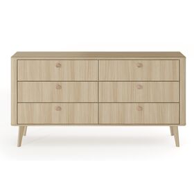 Συρταριέρα Viki Φυσικό dab Barista 163x83x38cm
