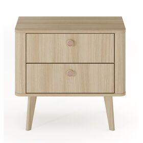 Κομοδίνο Viki Φυσικό dab Barista 63x57x38cm
