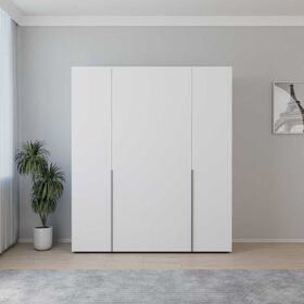 Ντουλάπα Oryana Λευκή 180x210x62cm