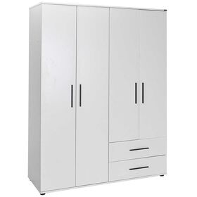 Ντουλάπα  White Λευκό 137x187x52cm Ad_grd-642-bb-3