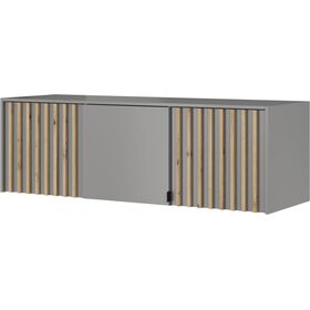 Πατάρι Ντουλάπας Nelly Γκρι 3d 155x50x51cm