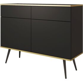 Μπουφές oro Ανθρακί 107x85x39cm