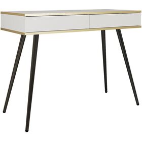 Κονσόλα  oro Λευκό με Ανθρακί 102x80x50cm