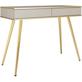 Κονσόλα oro Μπέζ με Χρυσό 102x80x50cm