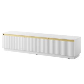 Έπιπλο Τηλεόρασης Royal Λευκό 181x42x39cm