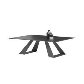 Τραπεζάκι Κεραμικό Luke  Μ110xπ70xυ40cm Χρώμα Μάρμαρο