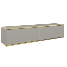 Κρεμαστό Έπιπλο Τηλεόρασης oro Γκρι 135x30x32cm
