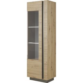 Βιτρίνα 36146-arc-hv Artisan+γραφίτης 60x194x40cm
