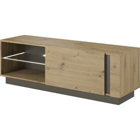 Έπιπλο Τηλεόρασης 36146-arc-stv Artisan+γραφίτης 138,1x45,5x40cm