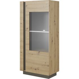Βιτρίνα 36146-arc-sv Artisan+γραφίτης 72x154x40cm