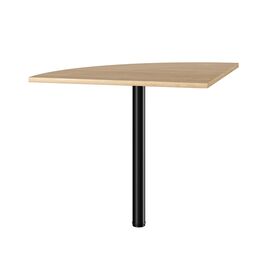 Faro Σύνδεσμος Γραφείων 80x80x74ek. Blond oak / Μαύρο